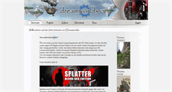 Desktop Screenshot of dreamworlds.de