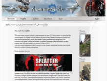 Tablet Screenshot of dreamworlds.de